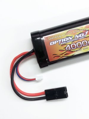 画像2: セーフティパワー Li-on 7.4V 4000mAh/20C