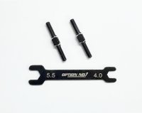 PR-005/アルミターンバックル・M3*26mm 2個入(レンチ付）