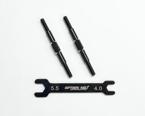 画像1: PR-012/アルミターンバックル・M3*44mm 2個入(レンチ付）