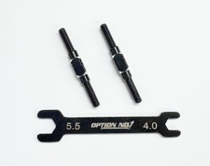 画像1: PR-008/アルミターンバックル・M3*32mm 2個入(レンチ付）