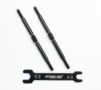 PR-015/アルミターンバックル・M3*65mm 2個入(レンチ付）
