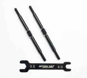 画像1: PR-015/アルミターンバックル・M3*65mm 2個入(レンチ付）