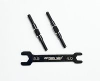 PR-009/アルミターンバックル・M3*35mm 2個入(レンチ付）