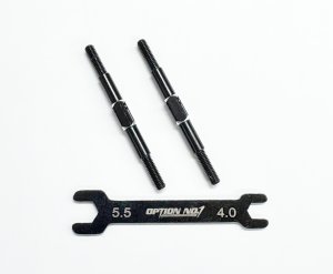 画像1: PR-013/アルミターンバックル・M3*46mm 2個入(レンチ付）