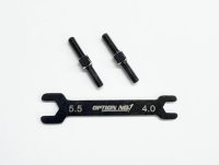 PR-004/アルミターンバックル・M3*23mm 2個入(レンチ付）