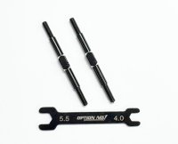 PR-014/アルミターンバックル・M3*50mm 2個入(レンチ付）