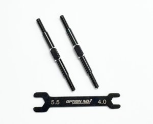 画像1: PR-014/アルミターンバックル・M3*50mm 2個入(レンチ付）