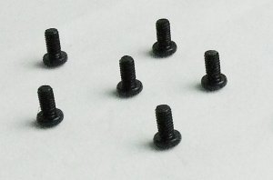 画像1: 10239/Round Head Self Tapping Hex Screw 6pcsM3*6