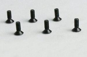 画像1: 10247/Flat Head Hex 6pcsM3*8