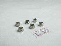 RH5103/Nylon Lock Nut M4 6pcs