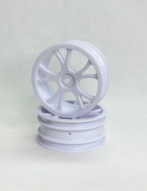 画像1: 10304W/バギー用フロントホイール・2.2インチ（ホワイト）