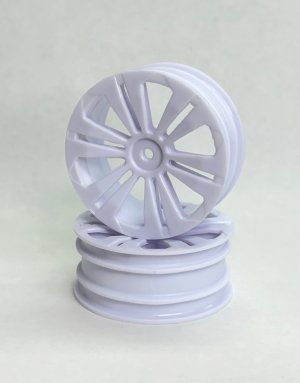 画像1: 10512W/バギー用フロントホイール・2.2インチ（ホワイト）