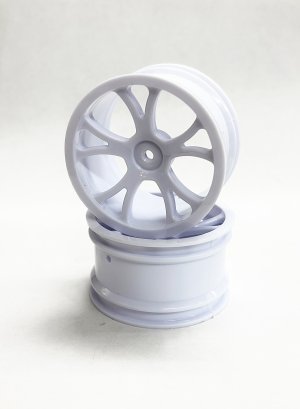 画像1: 10332W/バギー用リヤホイール・2.2インチ（ホワイト）