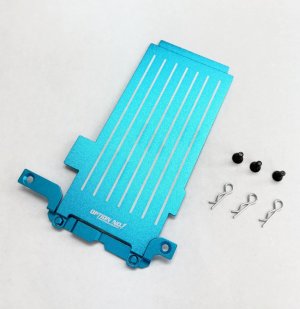 画像1: GH-030A/アルミバッテリーカバー/グラスホッパー、ホーネット （ブルー）