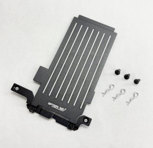 画像1: GH-030/アルミバッテリーカバー/グラスホッパー、ホーネット （ブラック）