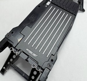 画像2: GH-030/アルミバッテリーカバー/グラスホッパー、ホーネット （ブラック）