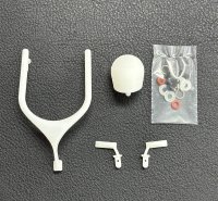 NO-TC850/1/10F1用ボディアクセサリーセット1(Halo、ミラー、ヘルメット）