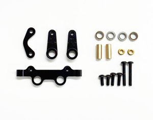 画像1: NO-DT04-010/アルミステアリングセット/DT-04用