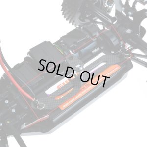 画像2: HTB-010/カーボンバッテリープレート(ポンダーステー付)/TT02B/TT02/TT02D