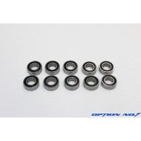 NO-RS1260-10-A/ラバーシールボールベアリング1260(12×6×4mm)10個入