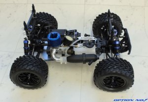 画像3: クロスカントリーオフローダー　4WDエンジンオフロードカー（組立済み/２サーボ付）