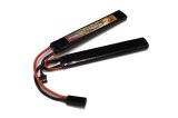 画像: マッチドリポバッテリー　BIG POWER LIPO 1100mAh 7.4V サドルパック