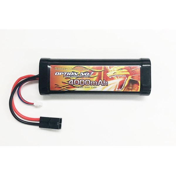 画像1: セーフティパワー Li-on 7.4V 4000mAh/20C (1)