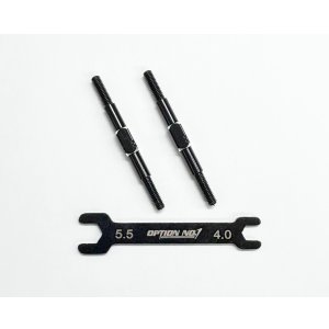画像: PR-012/アルミターンバックル・M3*44mm 2個入(レンチ付）