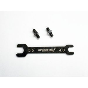 画像: PR-001/アルミターンバックル・M3*10mm 2個入(レンチ付）