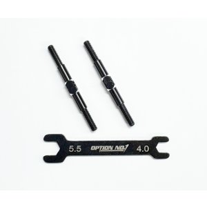 画像: PR-011/アルミターンバックル・M3*41mm 2個入(レンチ付）