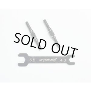 画像: PR-007/アルミターンバックル・M3*30mm 2個入(レンチ付）