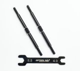 画像: PR-015/アルミターンバックル・M3*65mm 2個入(レンチ付）