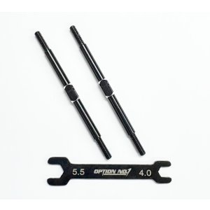 画像: PR-015/アルミターンバックル・M3*65mm 2個入(レンチ付）