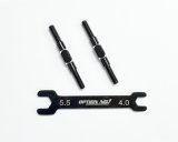 画像: PR-009/アルミターンバックル・M3*35mm 2個入(レンチ付）