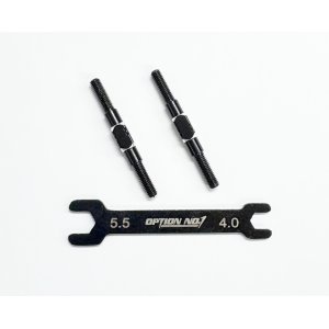 画像: PR-009/アルミターンバックル・M3*35mm 2個入(レンチ付）