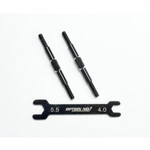 画像: PR-013/アルミターンバックル・M3*46mm 2個入(レンチ付）