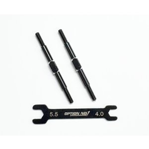 画像: PR-014/アルミターンバックル・M3*50mm 2個入(レンチ付）