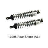 画像: 10908/Alum Rear Shock 2pcs（シルバー）