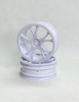 画像: 10304W/バギー用フロントホイール・2.2インチ（ホワイト）