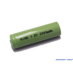 画像: NO-122000-2/ダッシュパワーNiMH 1.2V 2000mAh　単3型ニッケル水素バッテリー2本セット