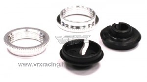 画像1: Shock Lower holder & Adjust Ring 2sets (スプリングホルダー&アジャストナット) (1)